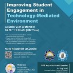 [IIOE Global Webinar] – Improving Student Engagement in Technology-Mediated Environment