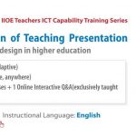 [IIOE – Teachers ICT Capability Training Series] – Logicalization & Visualization of Teaching Presentation